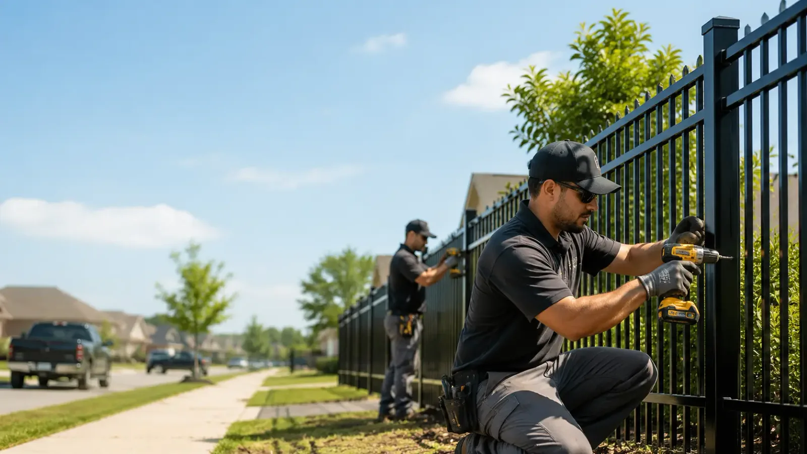 Metal Fence Installation in Goodview, VA